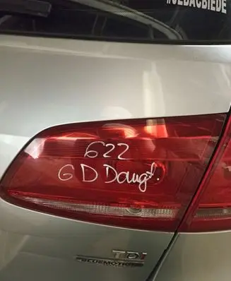 Volkswagen PASSAT B7 Tailgate rear/tail lights
