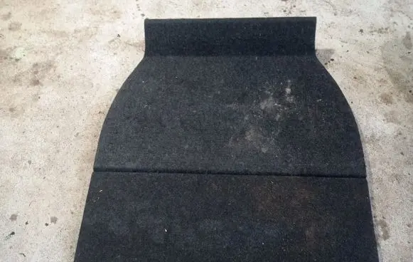 Volvo S80 Trunk/boot floor carpet liner 31305589