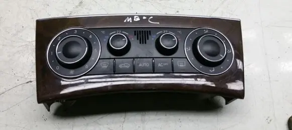 Mercedes-Benz C W203 Climate control unit A2038301785 9140010525 F011021355