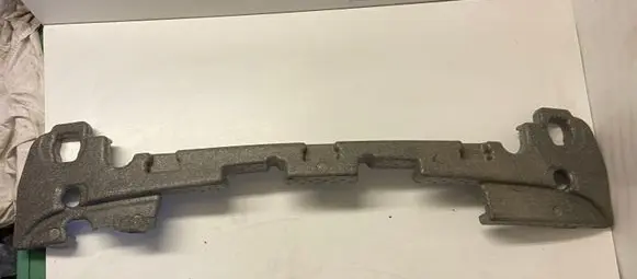 Hyundai Genesis Rear bumper foam support bar 866222M100X2 866222M100