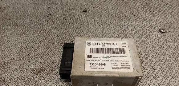 Volkswagen Touareg I Tire pressure control unit 7L6907273