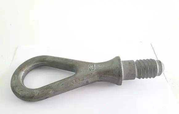 Towing hook eye