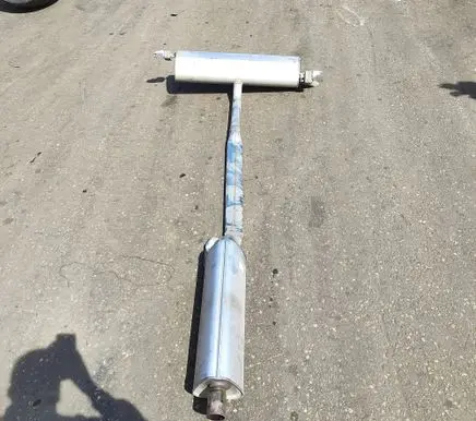 Volkswagen Tiguan Muffler/silencer 5QS253611T 5QS253211C