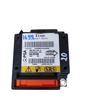 Citroen C3 Airbag control unit/module 9651507580