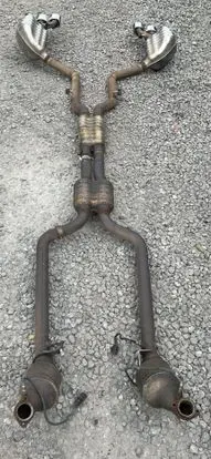 Mercedes-Benz C AMG W204 Muffler/silencer A2044900101