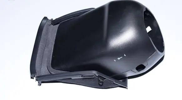 Steering wheel column trim