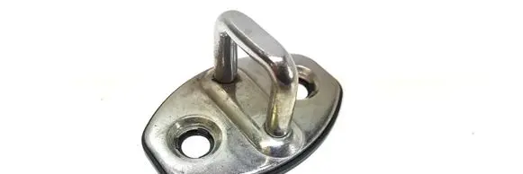 Volkswagen PASSAT B7 Rear door lock loop/hook striker 3C0837033C