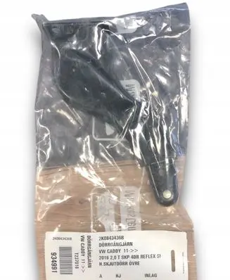 Volkswagen Caddy Sliding door upper roller guide/hinge 2K0843436B