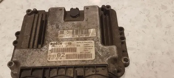 Peugeot 206 Engine control unit/module 9647785780 0281010707