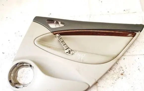 Rear door card panel trim