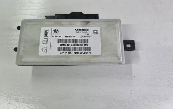BMW 4 F32 F33 Airbag control unit/module 6837359 A2C37764210 17B1550C2047T