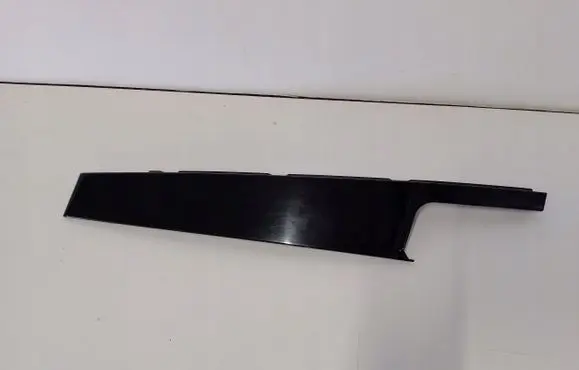 Front door glass trim molding