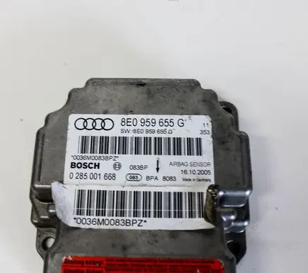 Audi A4 S4 B7 8E 8H Airbag control unit/module 8E0959655G