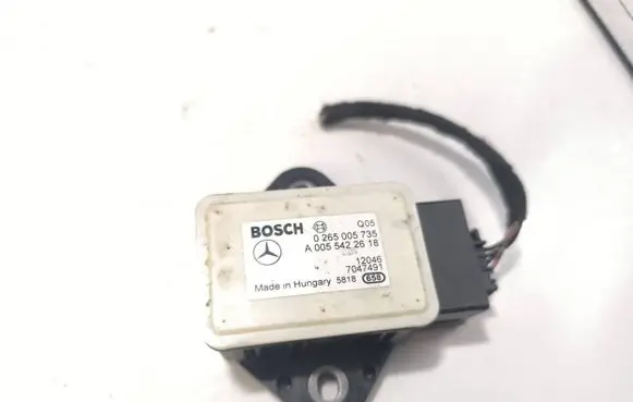 Mercedes-Benz E W212 ESP acceleration yaw rate sensor A0055422618 7047491
