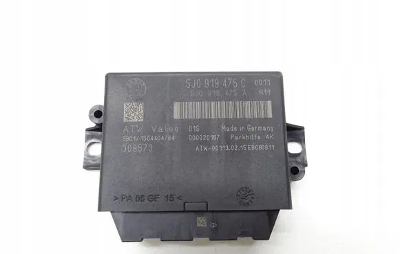Skoda Yeti (5L) Parking PDC control unit/module 5J0919475C