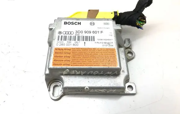 Volkswagen Touareg I Airbag control unit/module 3d0909601f k3016