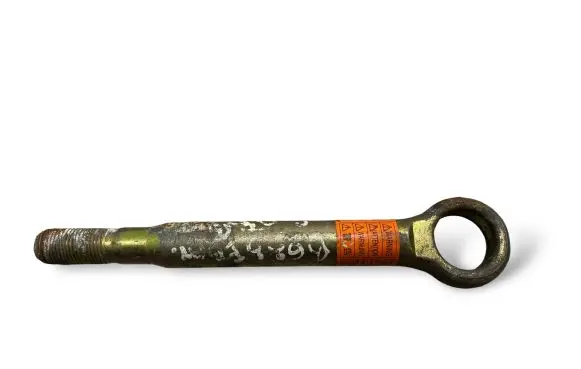 Towing hook eye
