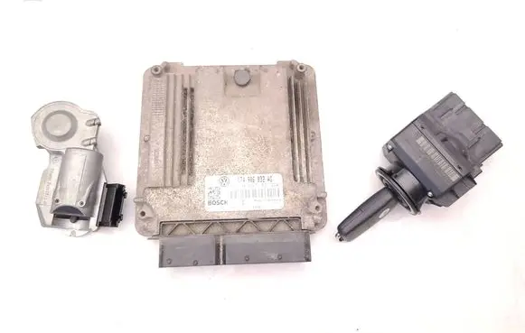 Volkswagen Crafter Engine ECU kit and lock set 074906032AG 1039S16766 0281013700