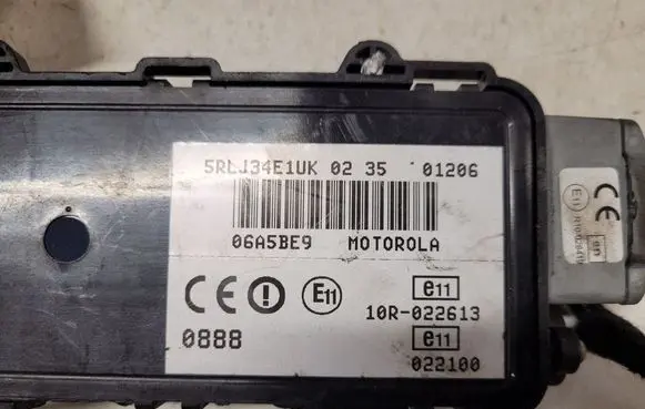 BMW X5 E53 Phone control unit/module 5RLJ34E1UK 06A5BE9 10R022613