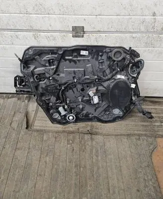 Front door window regulator with motor