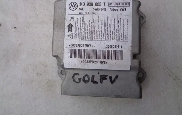 Volkswagen Touran I Airbag control unit/module 1K0909605T