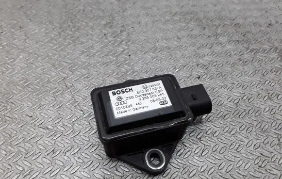 Audi A6 S6 C5 4B ESP acceleration yaw rate sensor 8E0907637A 0265005245