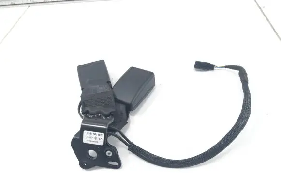 Middle seatbelt buckle (rear)
