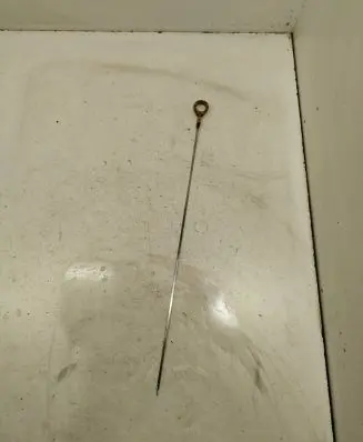 Oil level dip stick