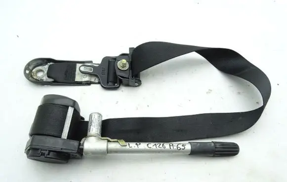 Mercedes-Benz 380 560SEC C126 Front seatbelt 1268601786