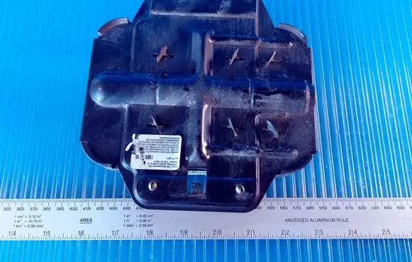Front door airbag