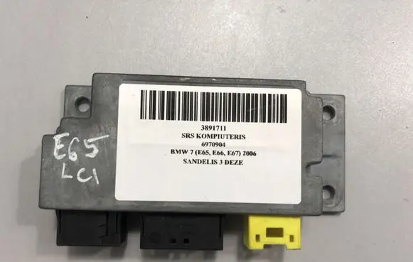 BMW 7 E65 E66 Airbag control unit/module 6970904