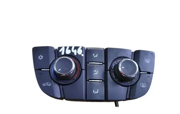 Opel Astra J Climate control unit 13346092