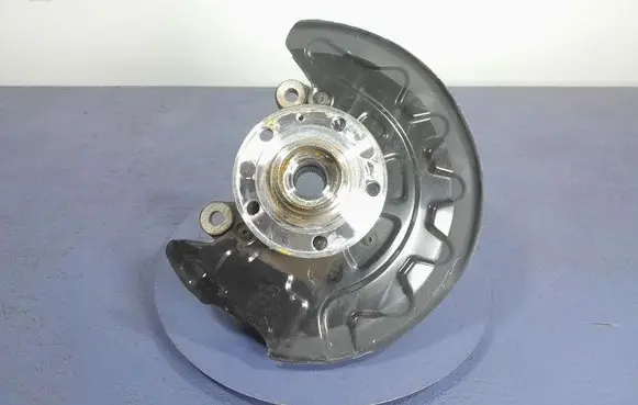 Front wheel hub spindle knuckle