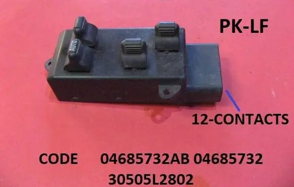 Chrysler Voyager Electric window control switch 04685732AB 04685732 30505L2802