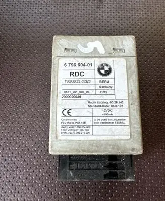 BMW 7 F01 F02 F03 F04 Tire pressure control unit 6796604