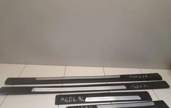 Audi A6 S6 C6 4F sill trim set (inner) 4F0853376C 4F0853374E 4F0853376D