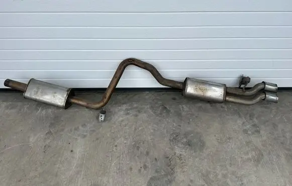 Volkswagen Polo VI Muffler/silencer 2Q0253211S 2Q0253611AA