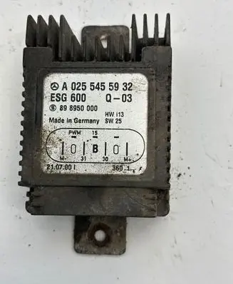 Mercedes-Benz CLK A208 C208 Coolant fan relay A0255455932 898950000 ESG600