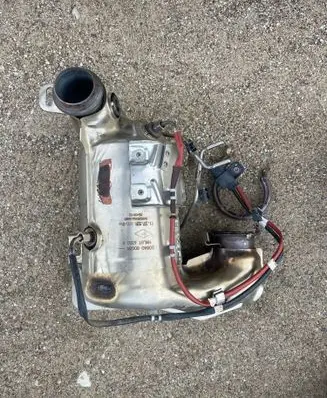 Nissan Qashqai Catalyst/FAP/DPF particulate filter