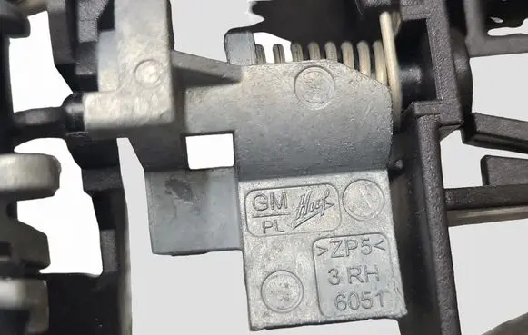 Opel Astra K Rear door exterior handle