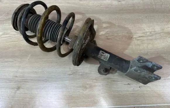 Peugeot 307 Front shock absorber with coil spring 
