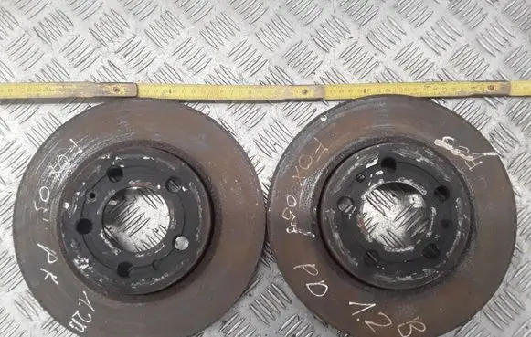 Front brake disc