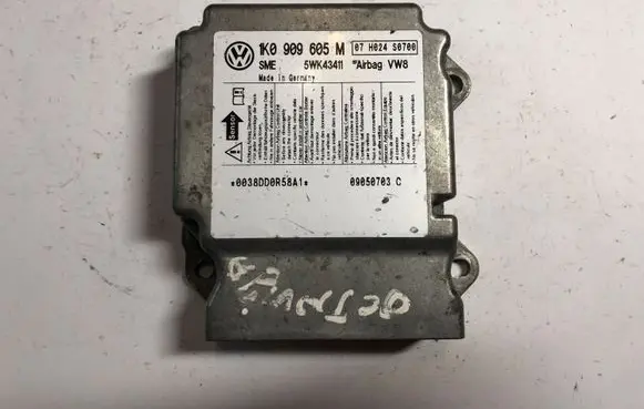 Skoda Octavia Mk2 (1Z) Airbag control unit/module 1K0909605M 5WK43411 07H024S0700