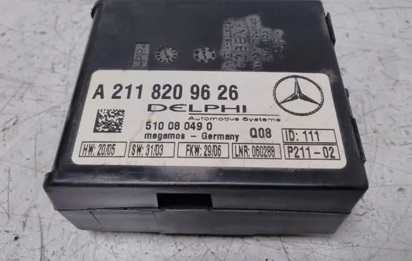 Mercedes-Benz CLS C219 Alarm control unit/module A2118209626