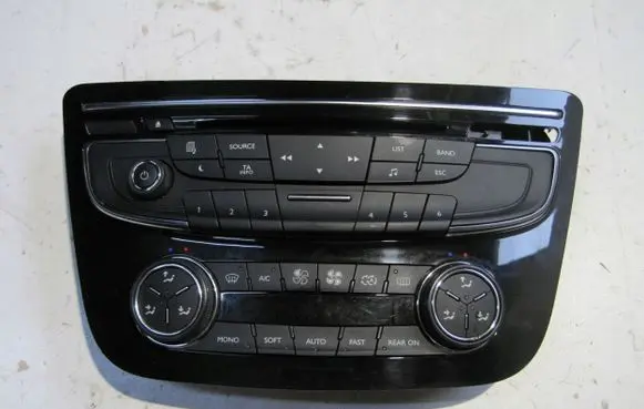 Peugeot 508 Climate control unit 96656644XZ