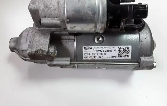 Peugeot 508 II Starter motor 9825233080
