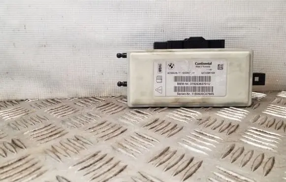 BMW 5 F10 F11 Airbag control unit/module 9253637