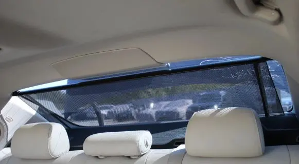 Parcel shelf load cover