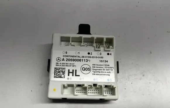 Mercedes-Benz C W205 Door control unit/module A2059006113