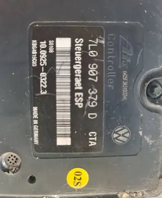 Volkswagen Touareg I ABS Pump 7L0907379D 10092503223 K664619C03